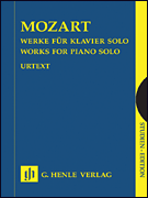 cover for Works for Piano Solo