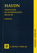 cover for Complete Piano Sonatas - Volume III