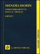 cover for String Quartets Op. 12 and 13