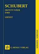 cover for Octet in F Major D 803