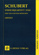 cover for String Quartet D minor D 810 The Death and the Maiden