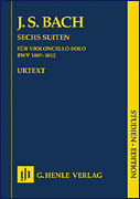 cover for 6 Suites for Violoncello BWV 1007-1012
