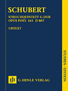 cover for String Quartet in G Major, Op. post. 161 D 887 (Streichquartett G-Dur)
