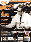 cover for Modern Drummer Magazine - July 2011