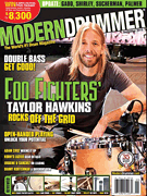 cover for Modern Drummer Magazine - September 2011