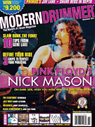 cover for Modern Drummer Magazine - November 2011
