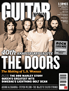 cover for Guitar World Magazine Back Issue - June 2011