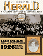 cover for The Old Time Herald Magazine - April/May 2011