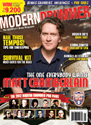 cover for Modern Drummer Magazine - January 2012