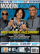 cover for Modern Drummer Magazine - June 2012 Issue