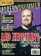 cover for Modern Drummer Magazine Back Issue - February 2008