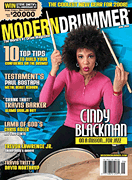 cover for Modern Drummer Magazine Back Issue - June 2008
