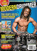 cover for Modern Drummer Magazine Back Issue - September 2008