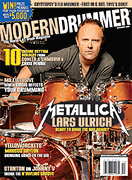 cover for Modern Drummer Magazine Back Issue - December 2008