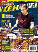 cover for Modern Drummer Magazine Back Issue - January 2009