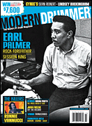 cover for Modern Drummer Magazine Back Issue - March 2009