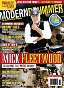 cover for Modern Drummer Magazine Back Issue - June 2009
