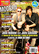 cover for Modern Drummer Magazine Back Issue - September 2009