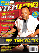 cover for Modern Drummer Magazine Back Issue - October 2009