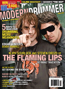cover for Modern Drummer Magazine Back Issue - April 2010