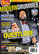 cover for Modern Drummer Magazine Back Issue - June 2010