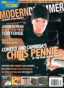 cover for Modern Drummer Magazine Back Issue - July 2010