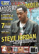 cover for Modern Drummer Magazine October 2010