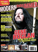 cover for Modern Drummer Magazine November 2010