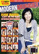 cover for Modern Drummer Magazine December 2010