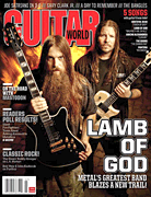 cover for Guitar World Magazine - March 2012