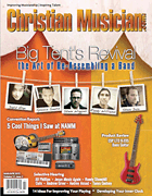 cover for Christian Musician Magazine - March/April 2012