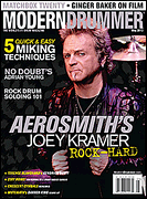 cover for Modern Drummer Magazine - May 2013
