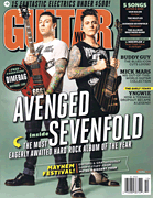cover for Guitar World Magazine - October 2013 Issue