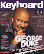 cover for Keyboard Magazine - September 2013 Issue
