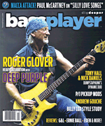 cover for Bass Player Magazine - October 2013 Issue
