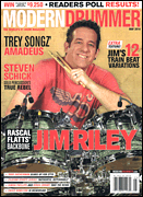 cover for Modern Drummer Magazine May 2014