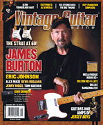 cover for Vintage Guitar Magazine September 2014
