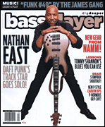cover for Bass Player Magazine April 2014