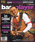 cover for Bass Player Magazine 2014 Holiday Issue