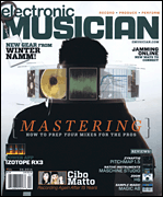 cover for Electronic Musician Magazine April 2014