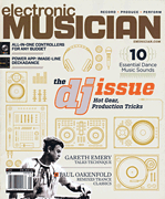 cover for Electronic Musician Magazine May 2014