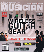 cover for Electronic Musician Magazine June 2014