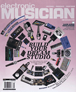 cover for Electronic Musician Magazine July 2014