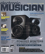 cover for Electronic Musician Magazine October 2014