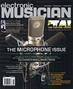 cover for Electronic Musician Magazine November 2014
