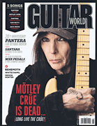 cover for Guitar World Magazine June 2014
