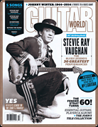 cover for Guitar World Magazine October 2014