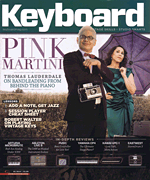 cover for Keyboard Magazine January 2014