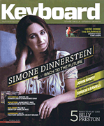 cover for Keyboard Magazine February 2014