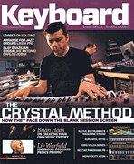 cover for Keyboard Magazine March 2014